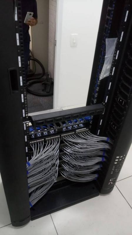 Rack de rede estruturada