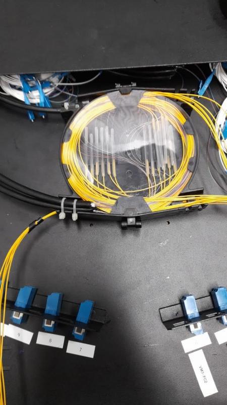 Venda de cabo de fibra óptica